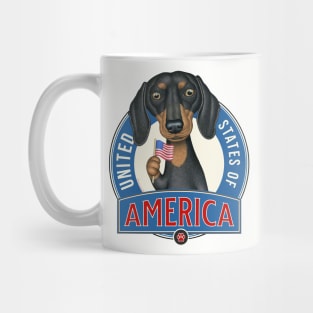 Dachshund United States of America Mug